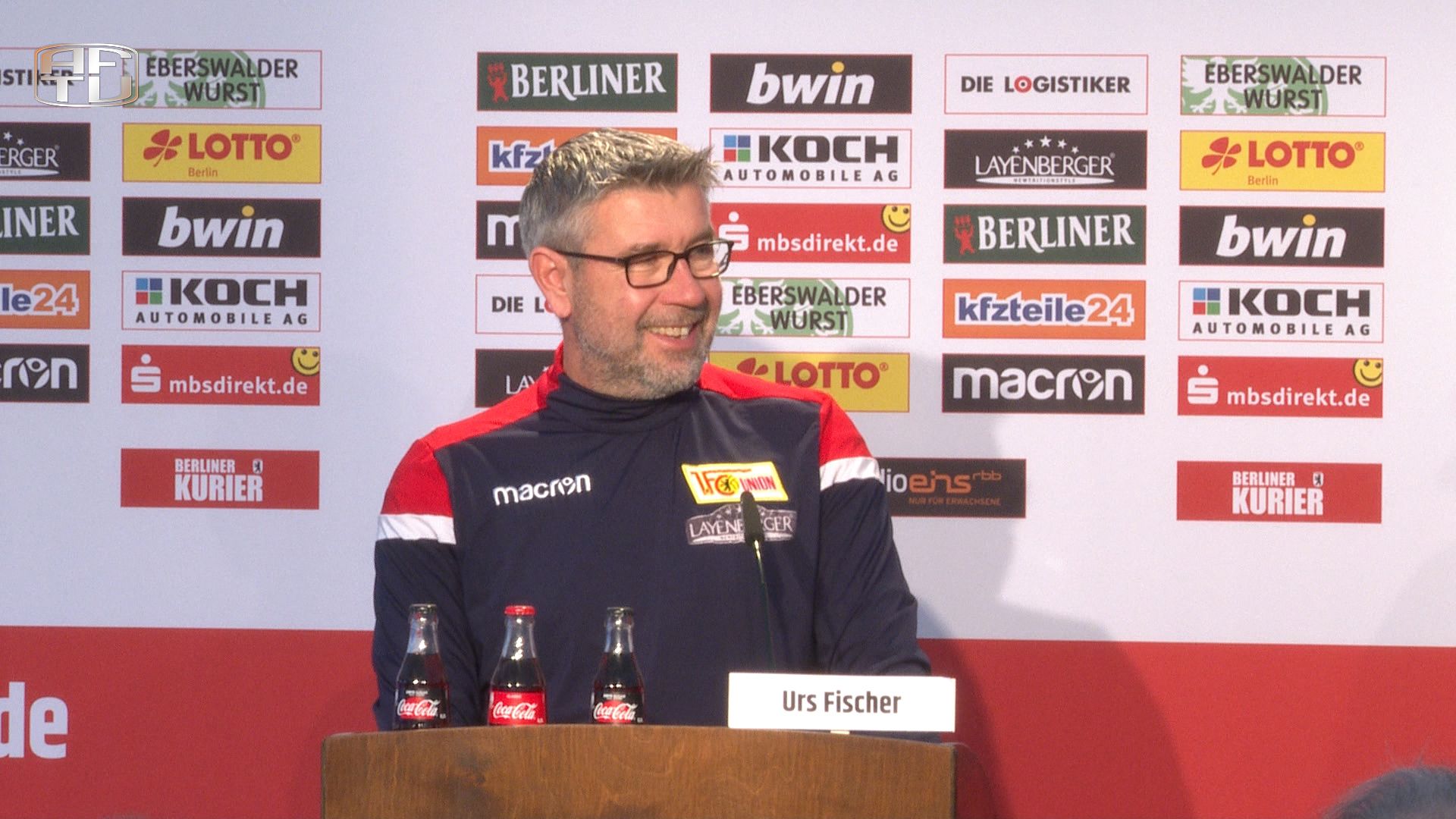 Pressekonferenz vor dem Spiel gegen den Hamburger SV
